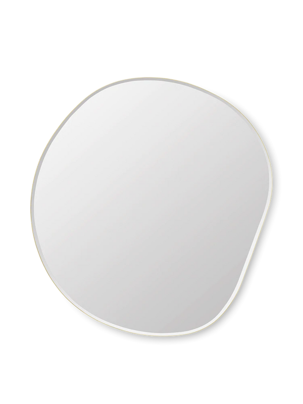 Pond Mirror - XL Brass