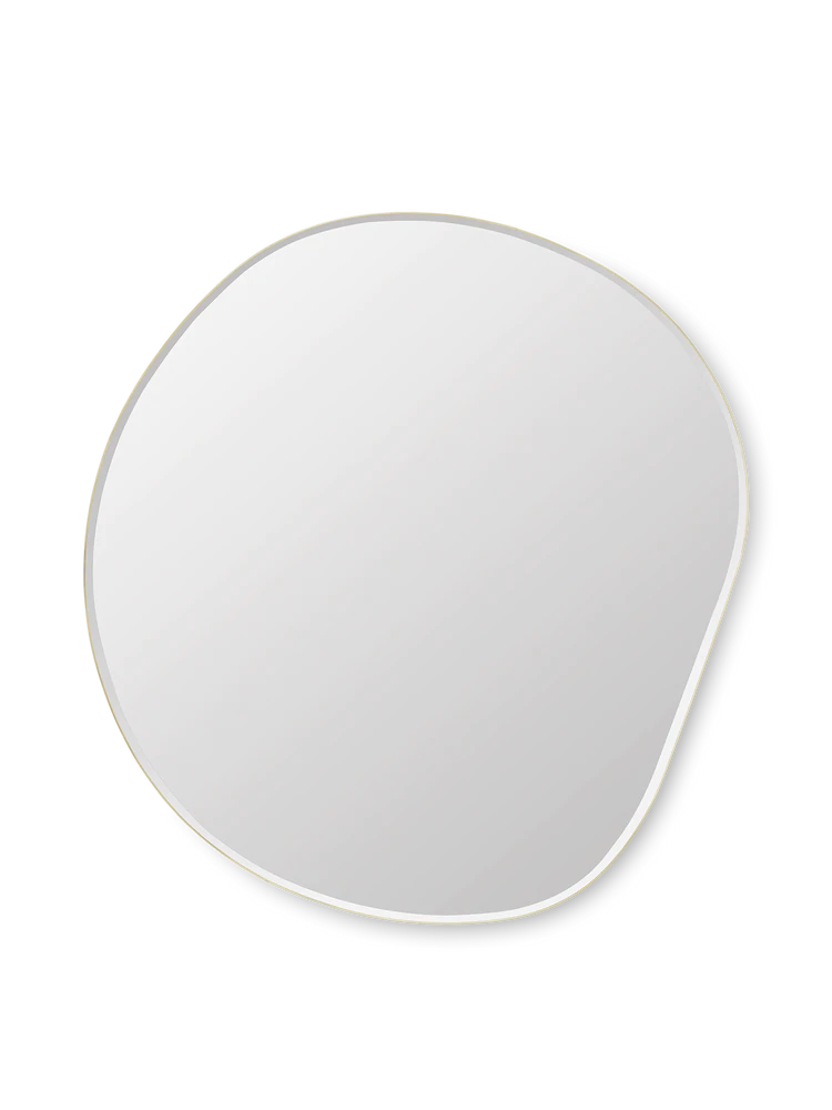 Pond Mirror - XL Brass