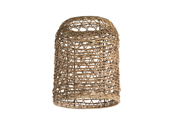 Small Cylinder Rattan Lampshade