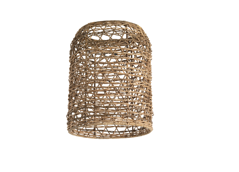 Small Cylinder Rattan Lampshade