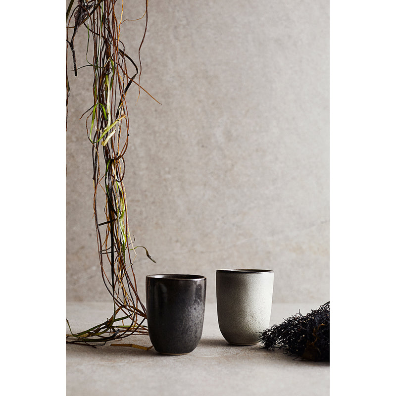 Mame Ceramic Cup - Coffee & Oyster