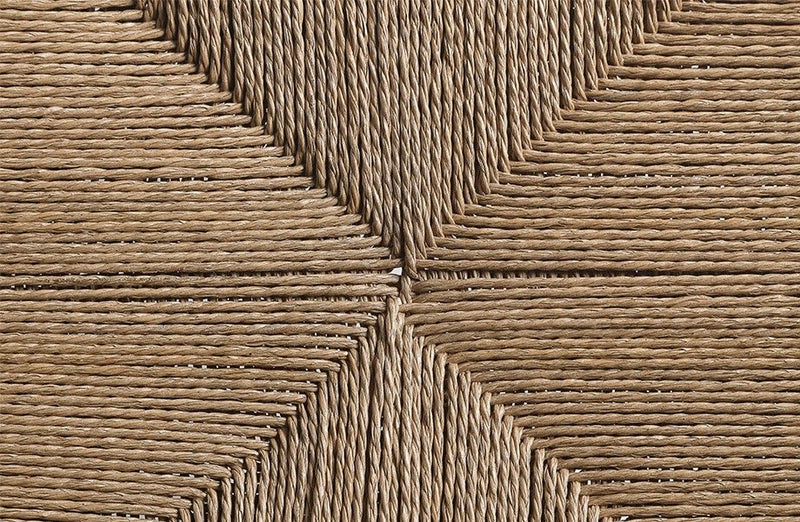 Natural Teak & Rope Dining Chair - Nature