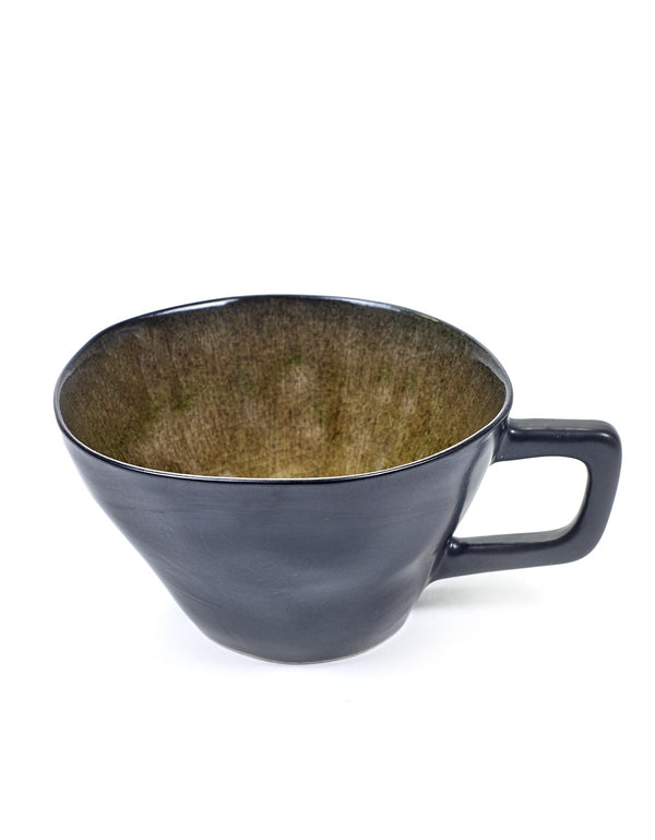 Stoneware Pure Grey Tea Cup - Small