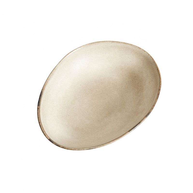 Mame Ceramic Serving Bowl - Oyster