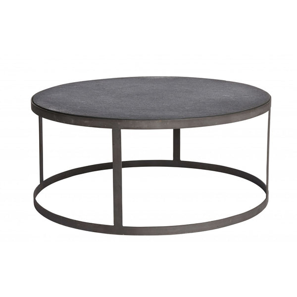 Iron and Stone Coffee Table - Low & High