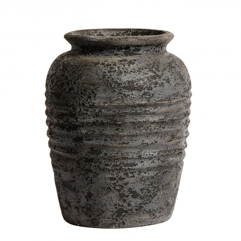 Medium Melancholia Charcoal Vase Jar Pot 40