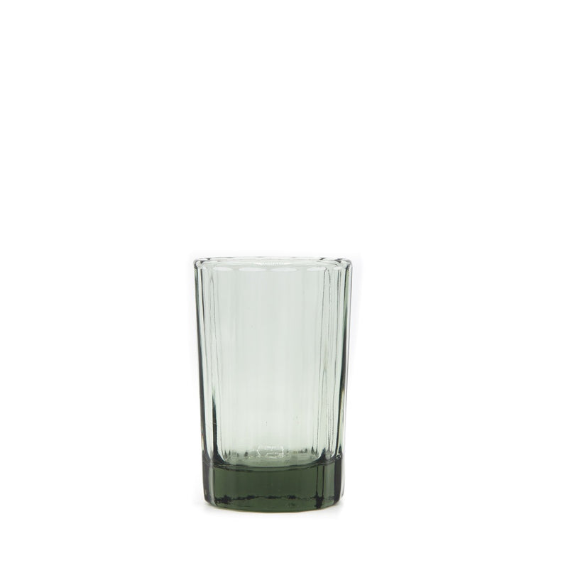Water Glass Reed 20 CL, Smokey green